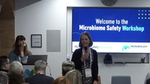 The opening of the workshop held at the Microbiology Society headquarters co-chaired by Prof. Lindsay Hall and Dr Aline Metris